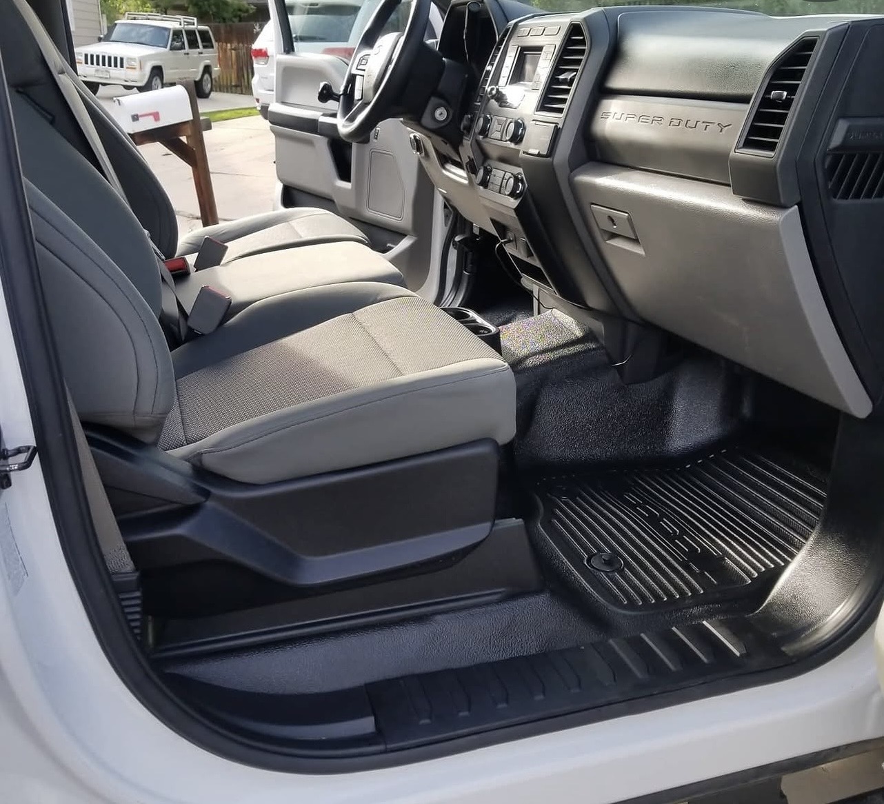 Full truck interior detail